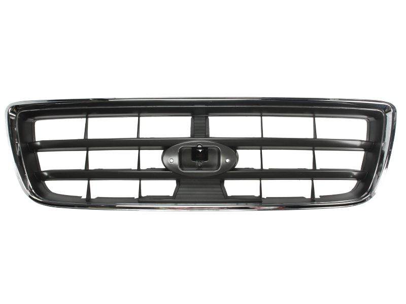 Grila radiator Subaru Forester (Sg), 10.2002-07.2005, crom/gri, 91121SA050