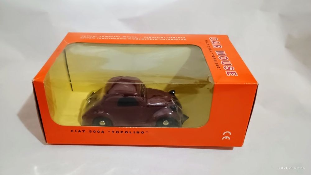 Mouse Fiat 500A Topolino