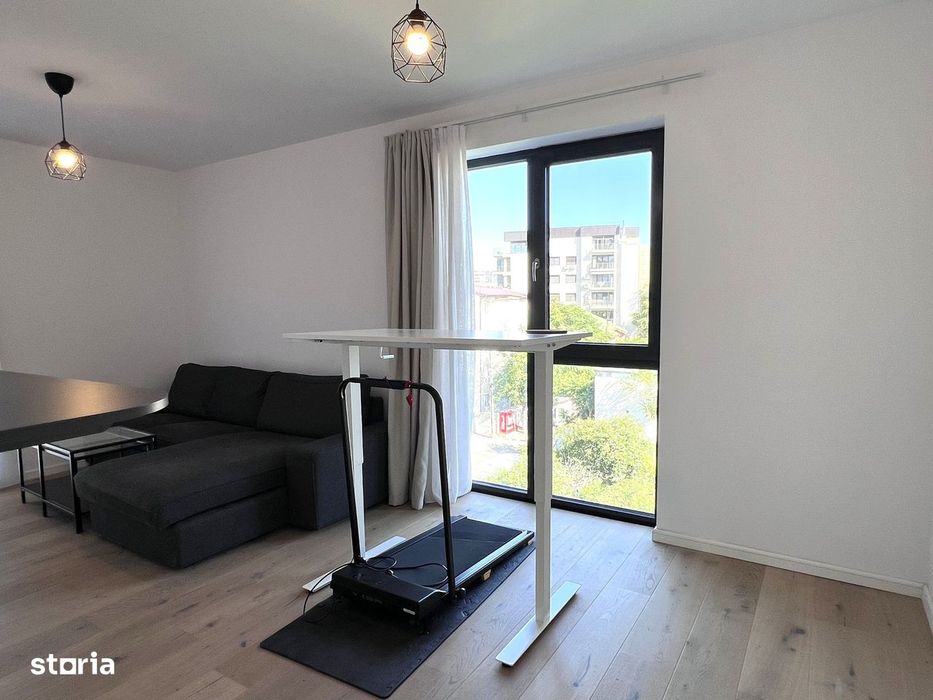 Apartament 2 camere Timpuri Noi. Bloc nou. Vedere grădină.