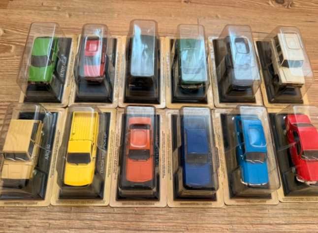 Colectie completa Masini de Legenda – 84 modele + reviste + vitrine