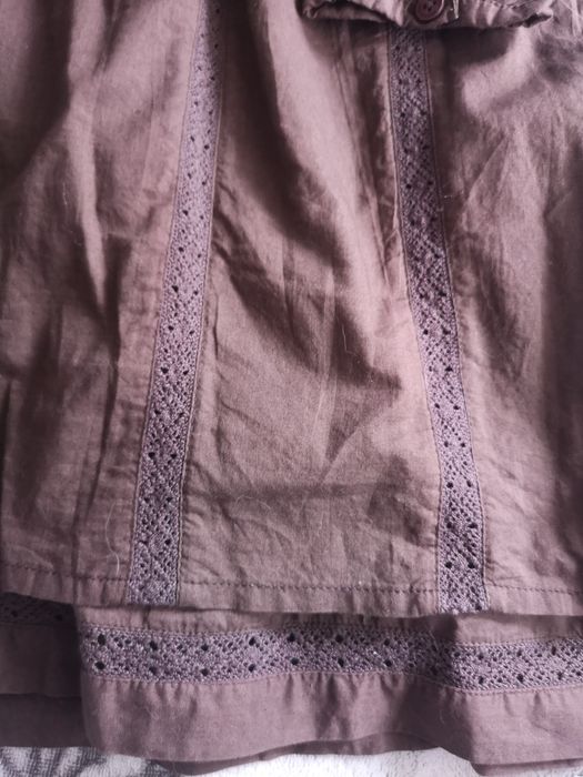 Rochie fete 140, 8,9,10 ani, maro, hippie, noua