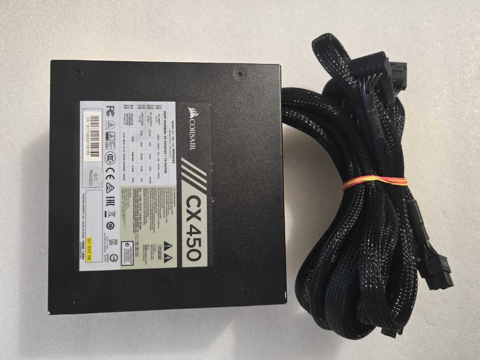 Sursa PC Corsair CX450, 80+ Bronze, 450W, 120 mm, 1 X 6+2 PCI-E, ATX