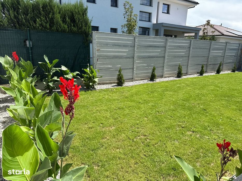 Oferta! Casa Noua , finisata,s.c.140mp, teren 500 în Santandrei, Gaz