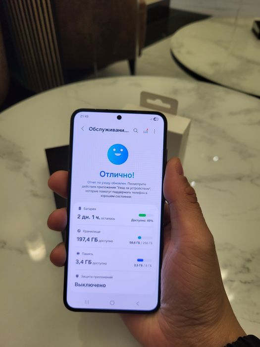 Samsung s23 + наушники новые