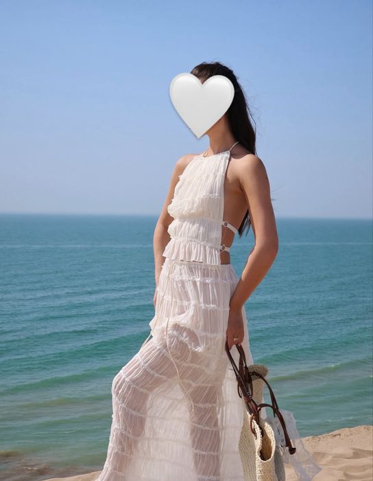 Двойка накидка на пляж