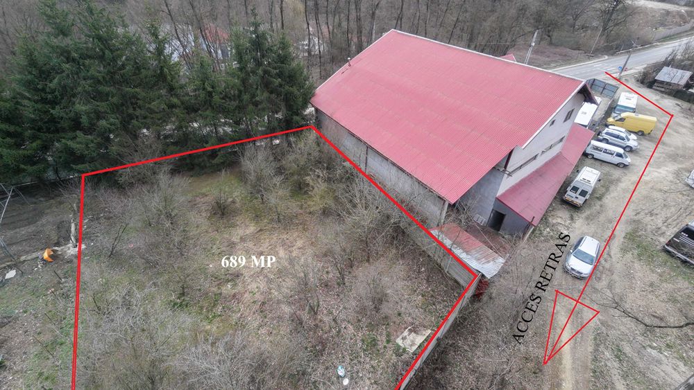 Teren Ocazie(Urgent) - 689mp Intravilan - Oras Plopeni