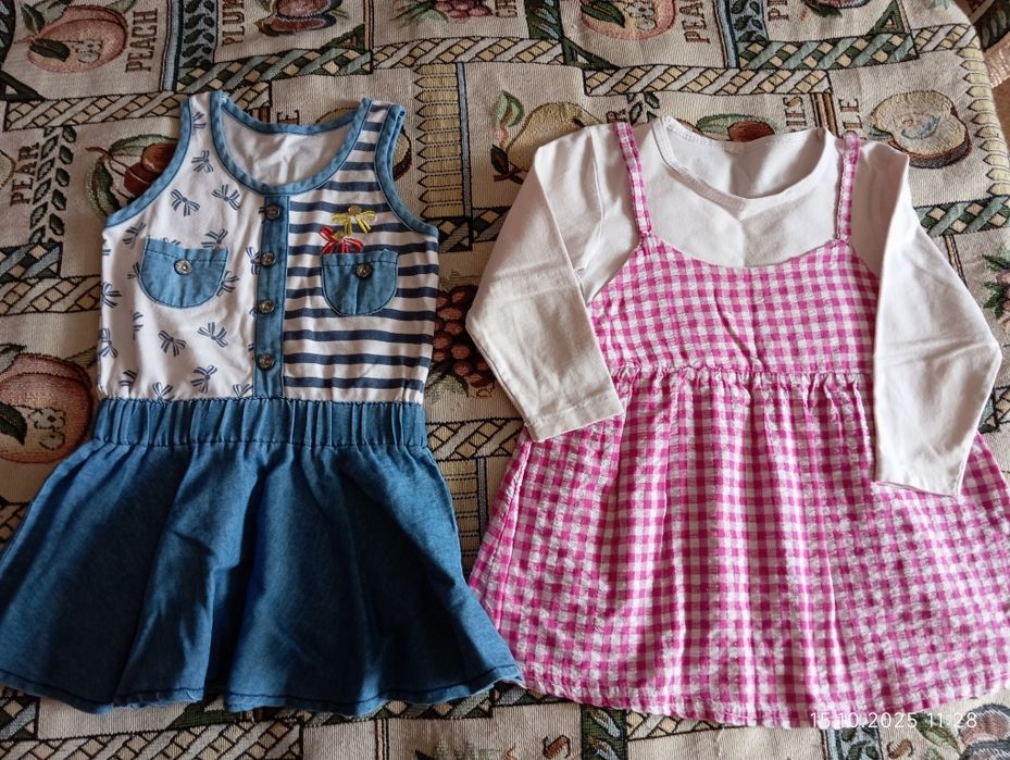 Детские платья на возраст от 2 до 4