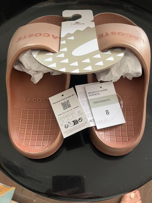 Шлепанцы Lacoste