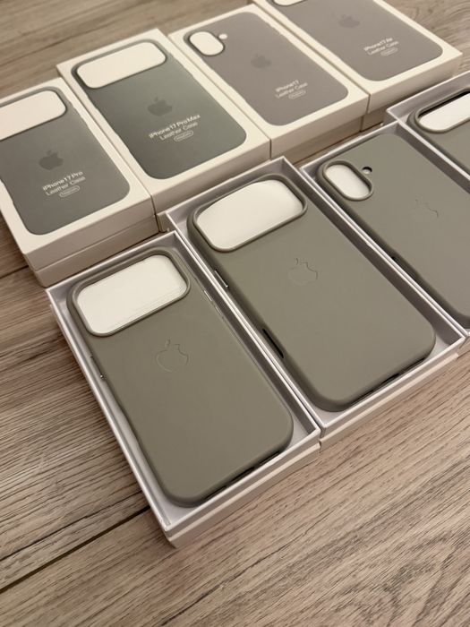 Husă iPhone 17/17Air/17Pro/17 ProMax din piele – MagSafe