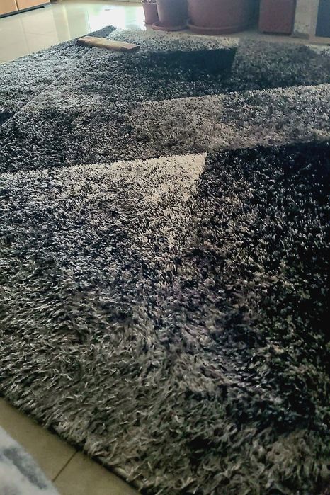 Covor mare fir lung 3D  250x350 cm unicat