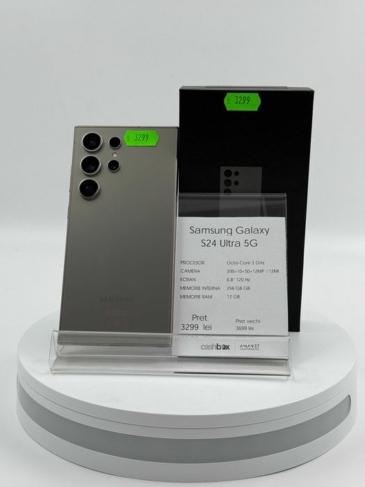 Samsung Galaxy S24 Ultra 256 GB Garantie 24 luni CashBox