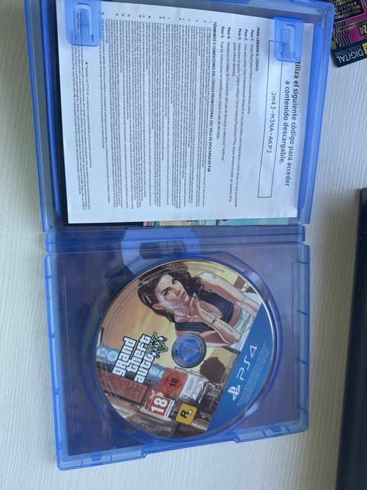 GTA5 диск ps4 хорошее состояние