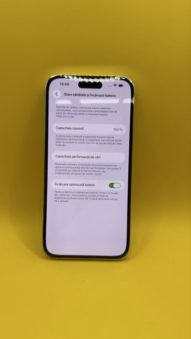 iPhone 14 Pro Max 128GB 100% Baterie Silver