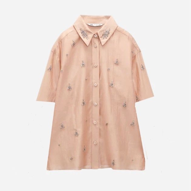 Camasa cu cristale Zara limited edition
