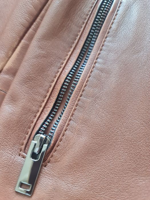 Кожено яке ат телешка кожа