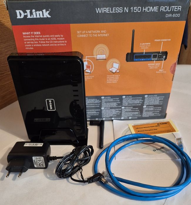 Router D-Link Wireless N150 Home DIR-600 absolut nou nefolosit