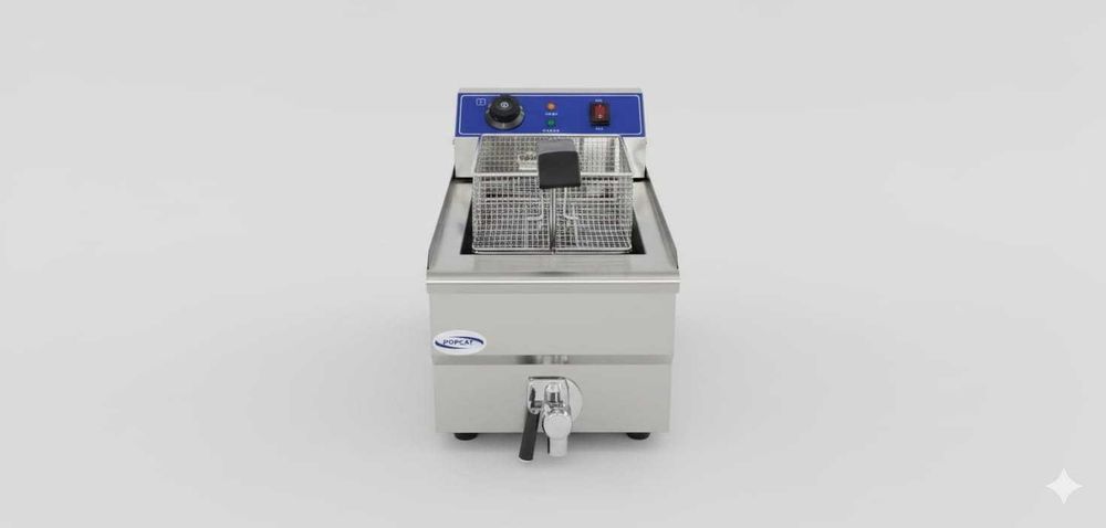 Reducere Friteuza electrica 10l cu robinet -TRANSPORT GRATUIT