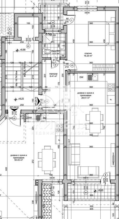 Продавам 2-стаен апартамент, гледка море, Виница