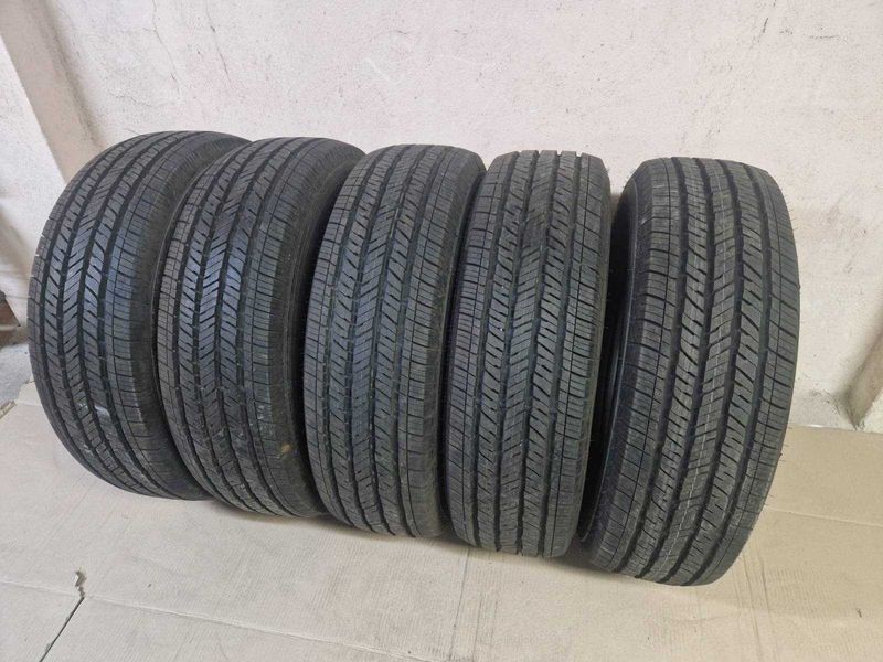4 броя Bridgestone R18 255/70/ Бриджстон
нови летни гуми M+S
DOT2619