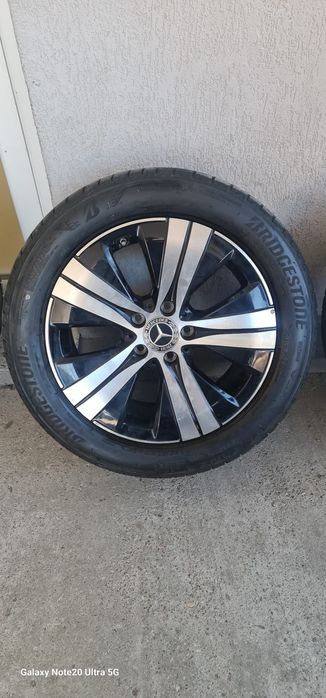 Jenti cu anvelope BRIDGESTONE vara 17 (aproape noi)Mercedes cu sensori