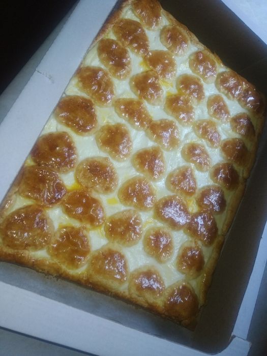 Tvorjni pirog-uy sharoitida tayyorlangan(mmira_bakery)