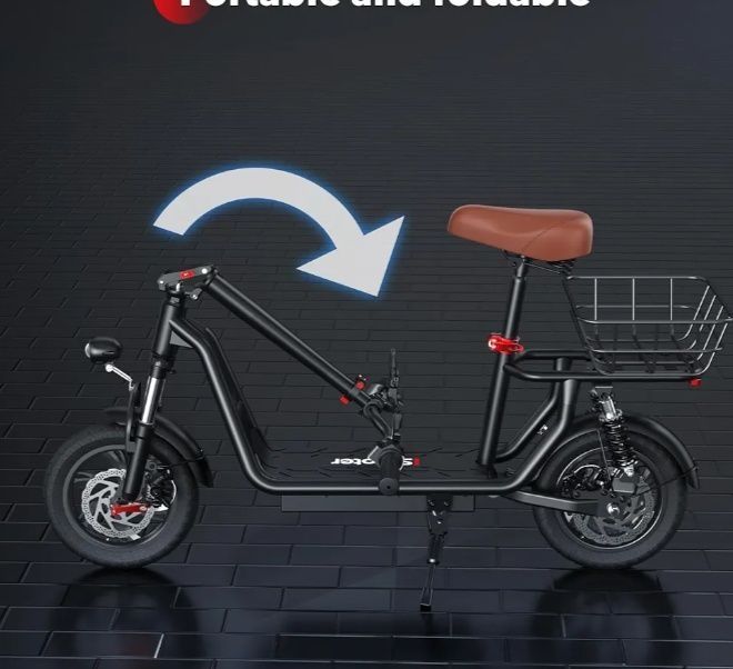 Bicicleta electrica trotineta electrica iScooter i12