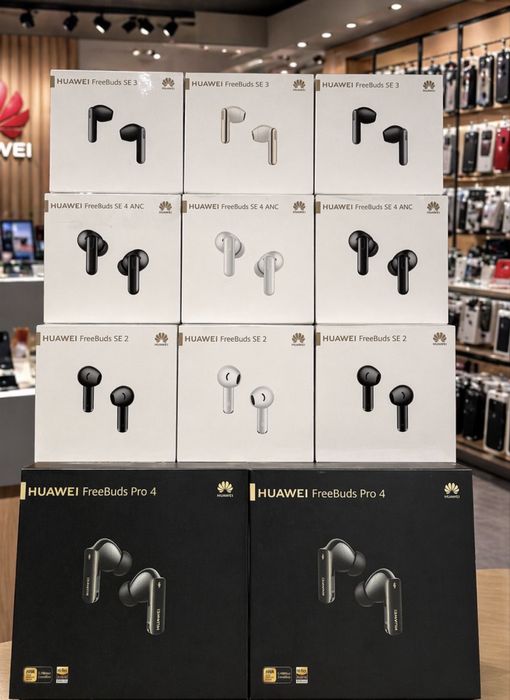 Huawei FreeBuds SE2 SE3 SE4 ANC Pro 4 в наличии | Оптом и в розницу