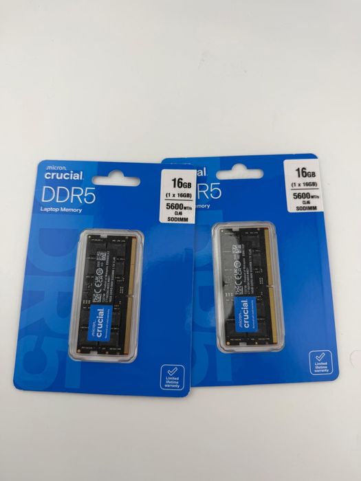 Crucial DDR5 - module - 16 GB - SO-DIMM 262-pin - 5600 MHz , noi