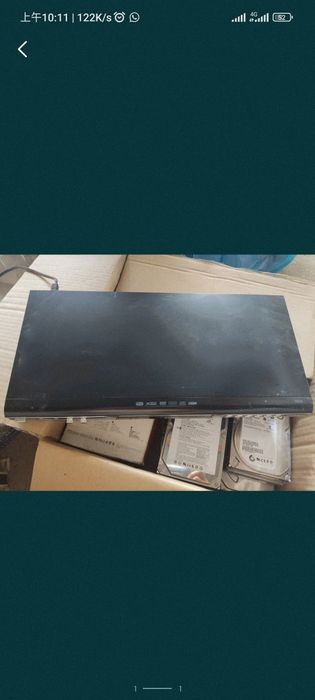 Dvd проигрыватель двд приставка, с кабелями