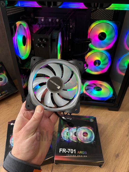 Вентилятор JONSBO FR-701 ARGB 3PIN Version