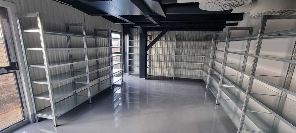 Rafturi cu polite zincate