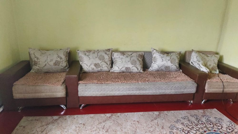 Стенка  для  книг и диван раскладной.