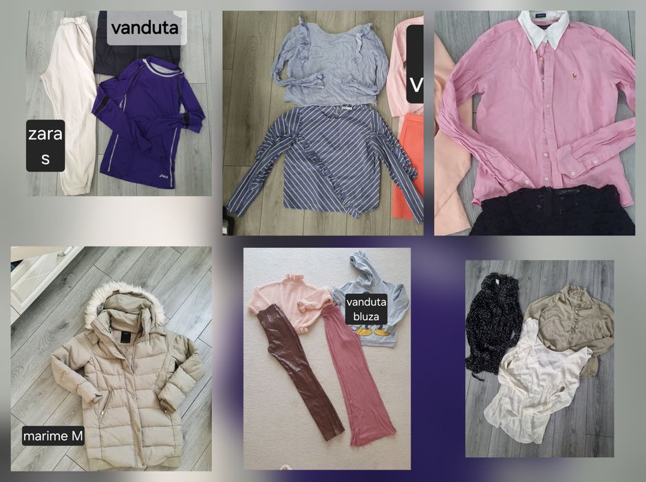 Haine femei bluza tricou camasa pantalon blug rochie fusta geaca maieu
