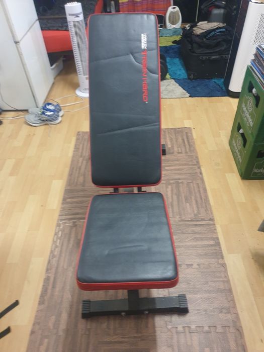 Bancă piept , greutăți, gantere ( set complet antrenament )