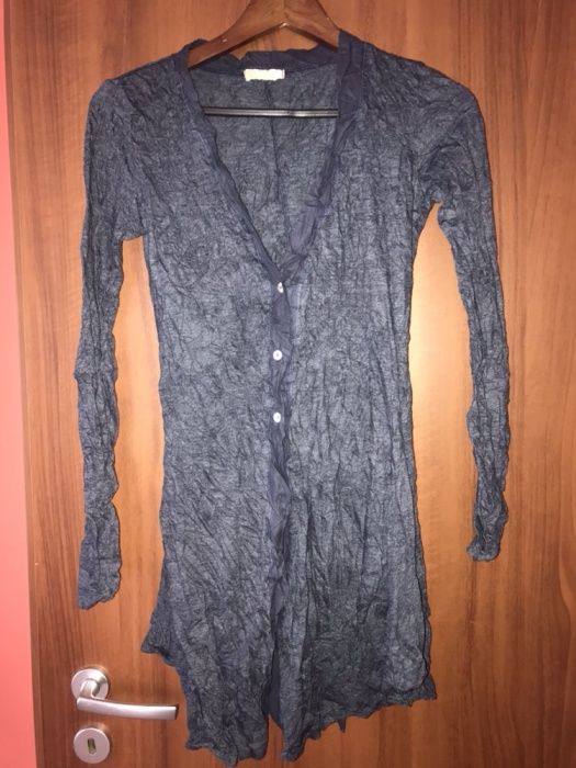 Дамска памучна жилетка/туника S