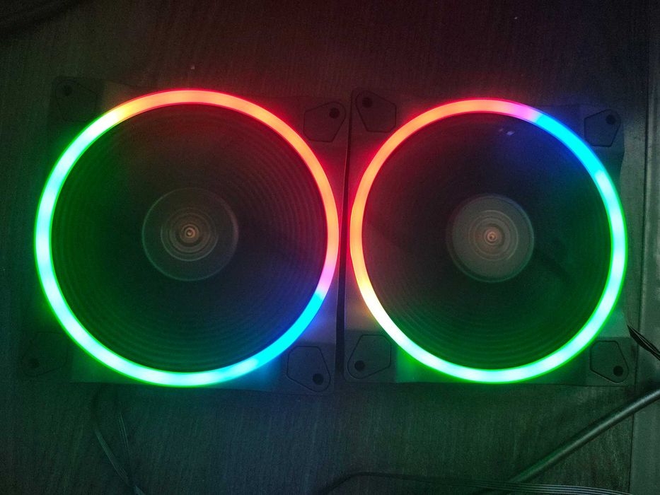 2 x Cooler, ventilator Be Quiet! Light Wings PWM, ARGB, 1500 rpm, 140mm