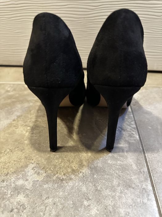 Туфли замшевые, размер 38