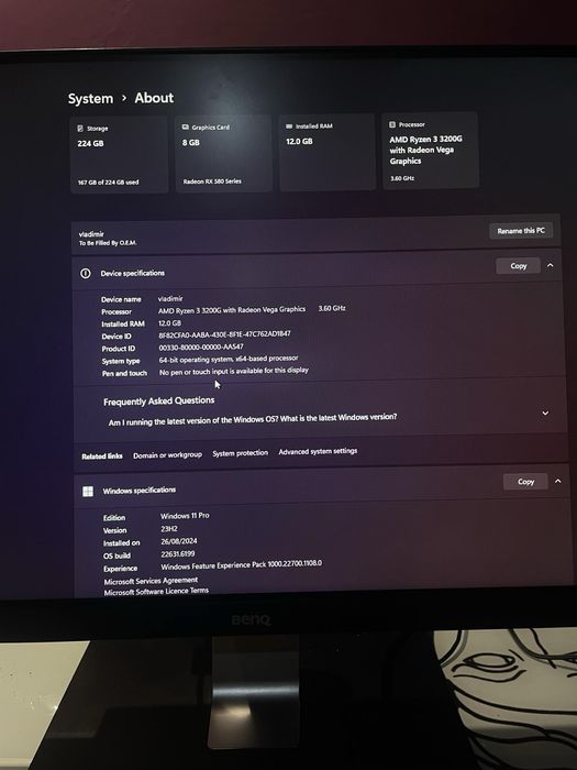 Готов за игри веднага - windows 11 pro включени волан и педали