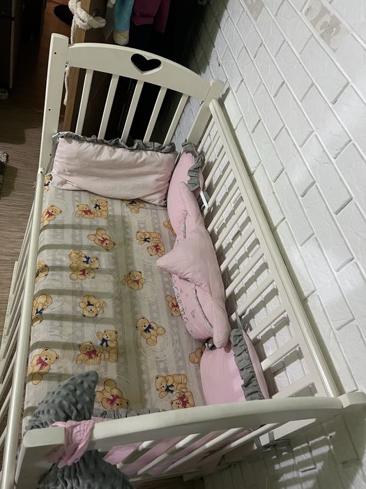 детская люлька + матрас кокосовый