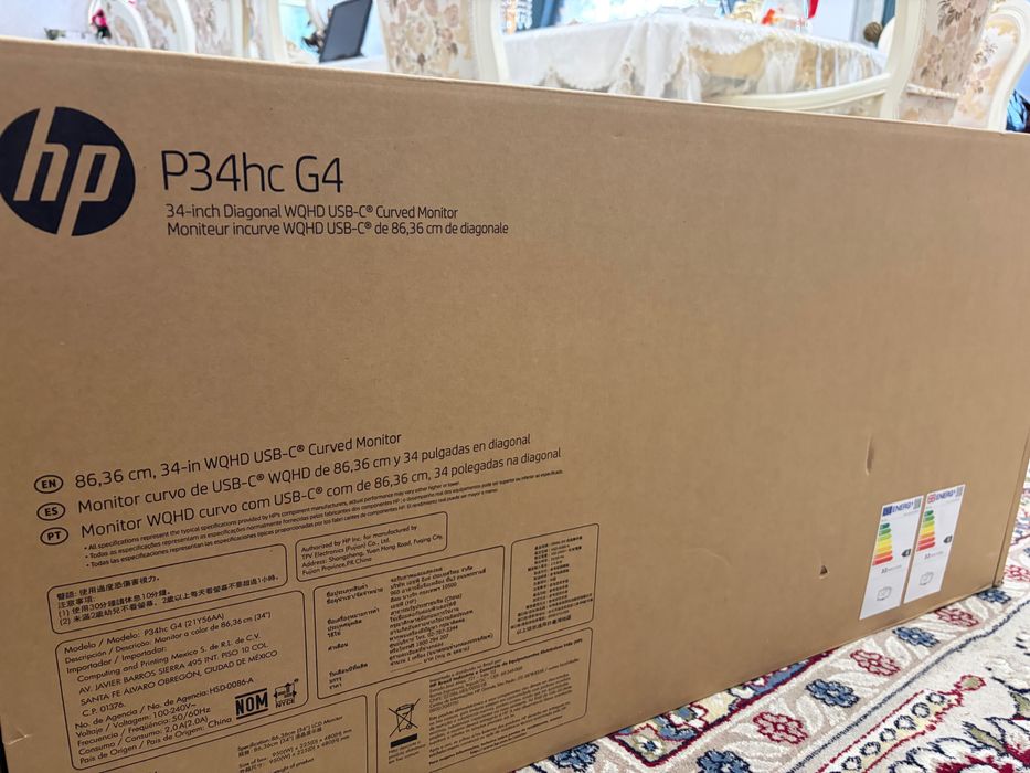 Манитор Hp P34hc G4