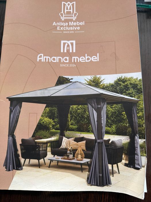 Навес шатер зонт3/3,3/4,4/4завод