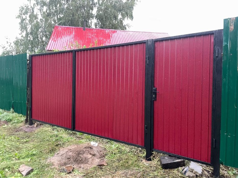 Строительство ворота