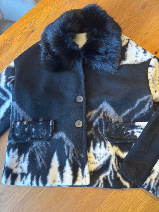 Палто палтенце  с вълна