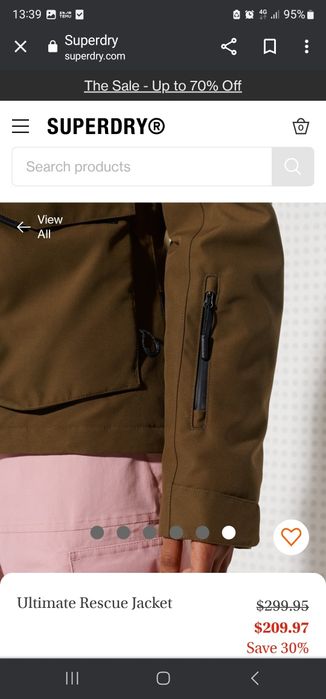 Geaca Superdry Ski/Snowboard "Ultimate Rescue"