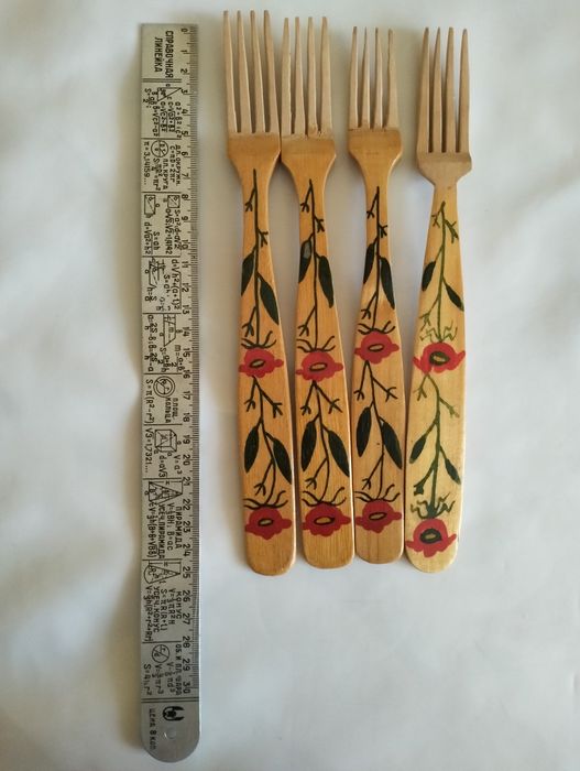 Вилки сувенирные дерево