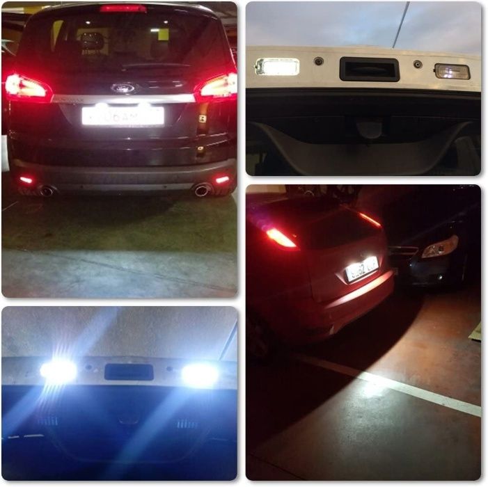 LED плафони регистрационен номер Ford Fiesta Focus C-Max Mondeo