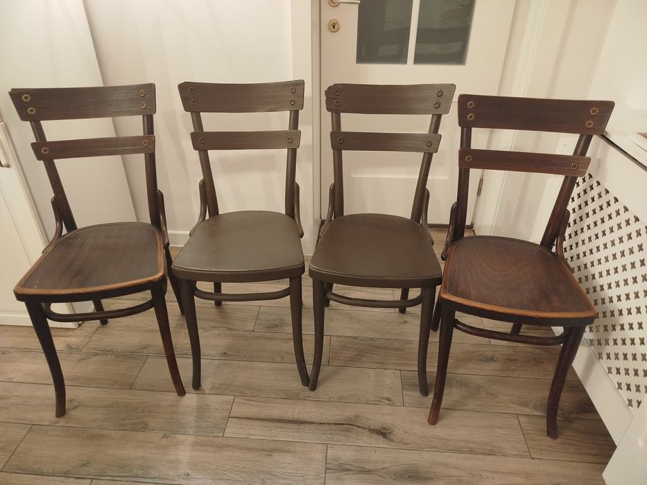 Scaune lemn Thonet Nr 3 cu stanță Thonet