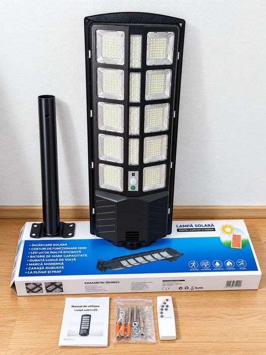 Lampa solara LED  3000W cu IP66