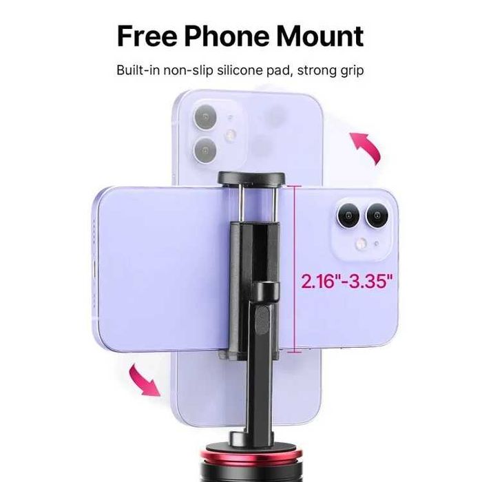 ULANZI MT-54 штатив 1.55м трипод для телефона/камеры