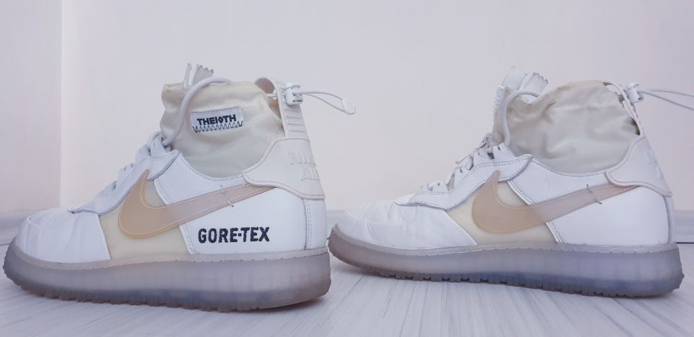 Nike Air Force 1 Gore - Tex Winter Есествена кожа UK 10.5 US 11.5 Mens Size 45.5 /29.5см. ОРИГИНАЛ! Мъжки Кецове!